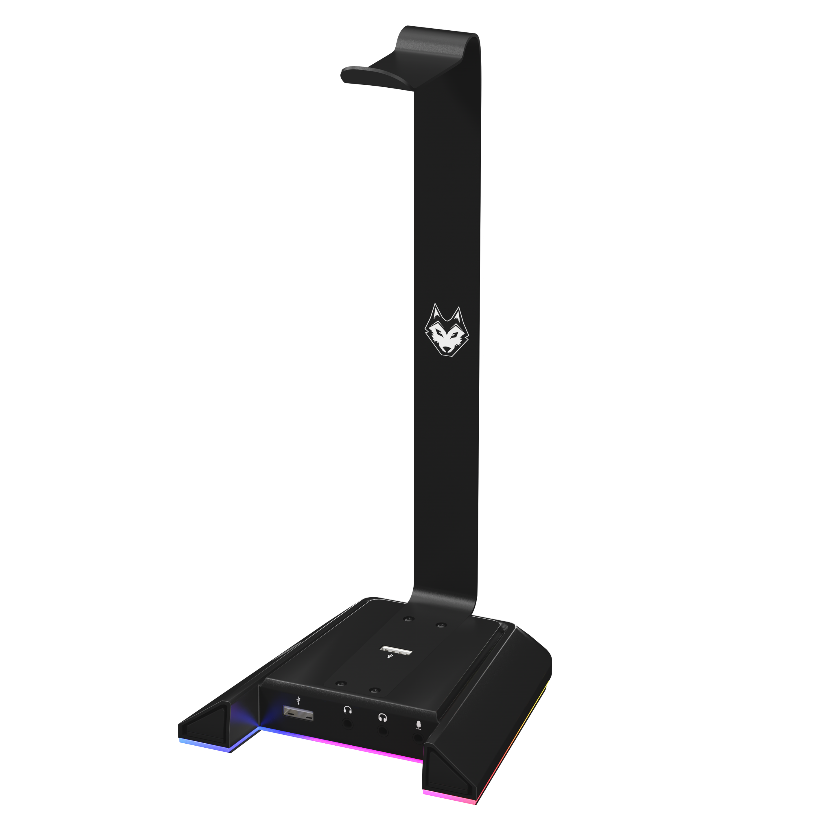 Gamma 7.1 Multimedia Headset Stand w RGB