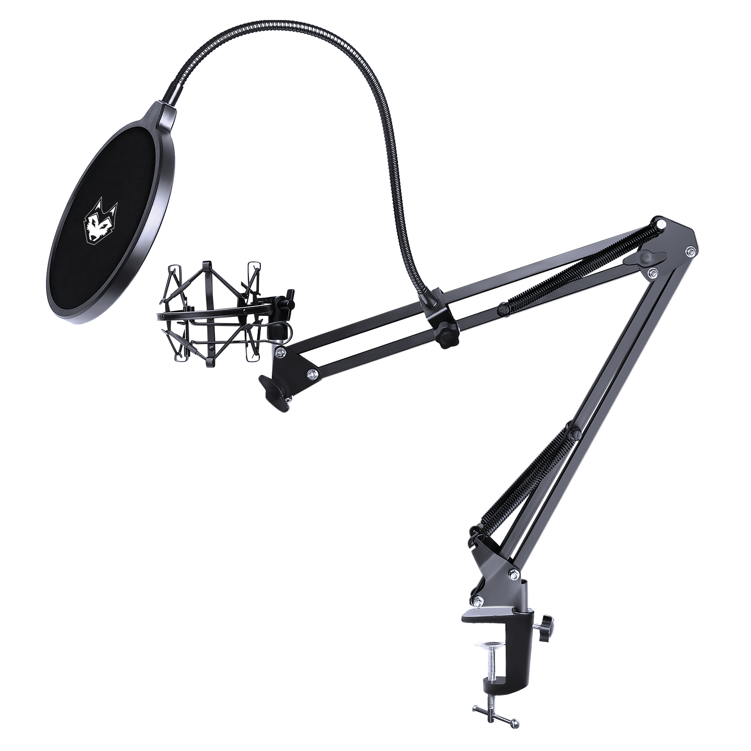 Titan Microphone Boom Arm With Pop Filter & Shock Mount – Lycan Gaming
